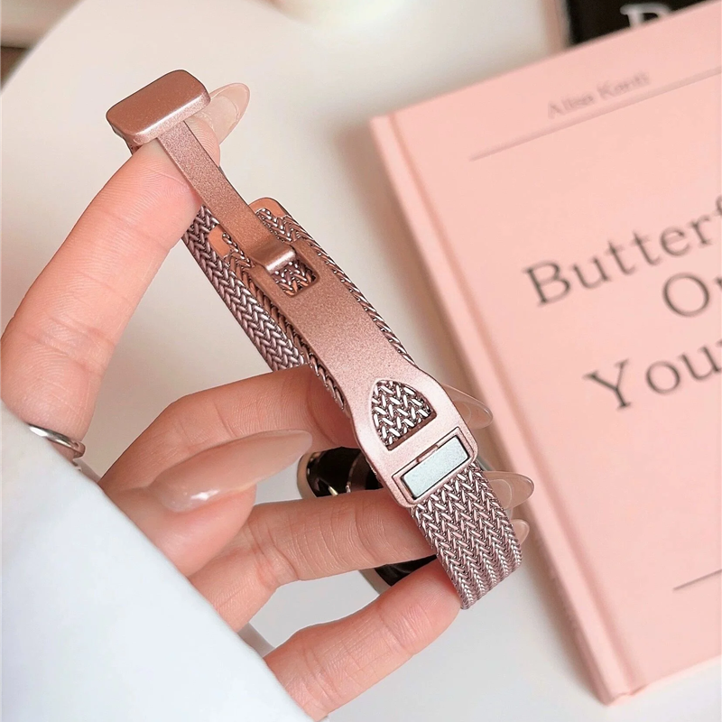 マグネット式 apple watchステンレスバンド 女性 アップルウォッチ 全シリーズ対応 細 ベルト guestcase