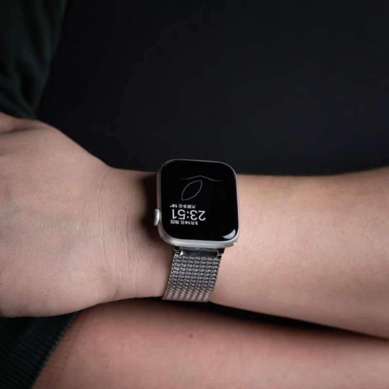 マグネット アップルウォッチバン メッシュデザイン メンズ ビジネス apple watch交換ベルト GETCASE