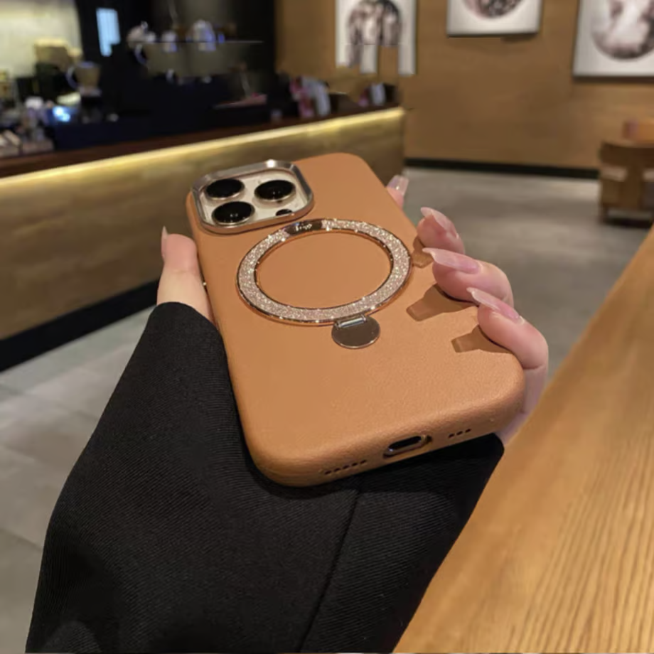 かわいいマグスタプラスiPhoneケース マジックリングがキラキラiPhoneケースカバー