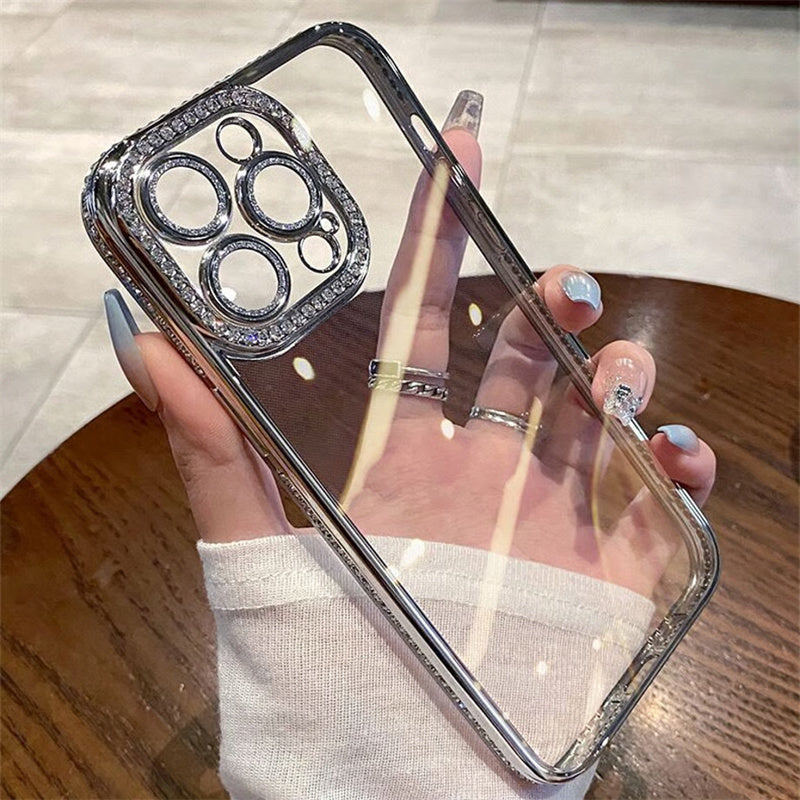 iPhone17/17pro ケース かわいい キラキラ iphoneケース 人気 おしゃれ カメラまで保護 guestcase