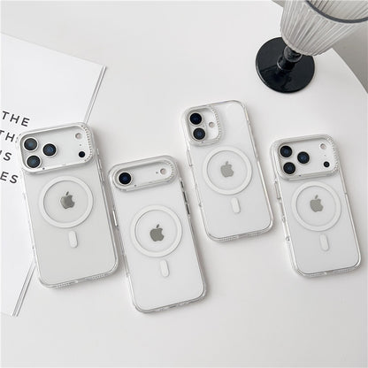 iphone17/17pro クリアケース magsafe対応 アイフォン17air/17promax ケース シンプル おしゃれ GUESTCASE