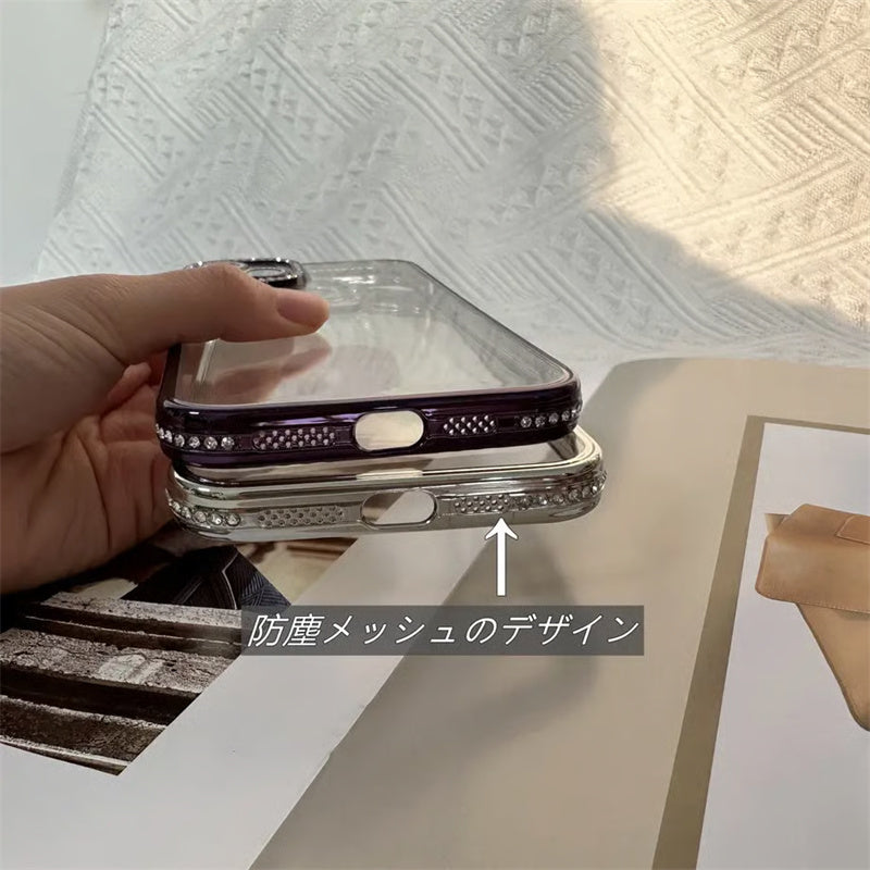 iPhone17/17pro ケース かわいい キラキラ iphoneケース 人気 おしゃれ カメラまで保護 guestcase