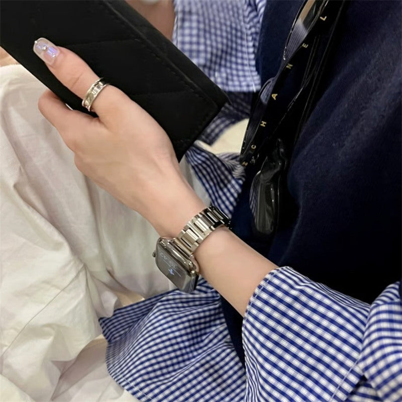 apple watch series 11 バンド ステンレス アップル ウォッチ バンド 女性 人気 guestcase