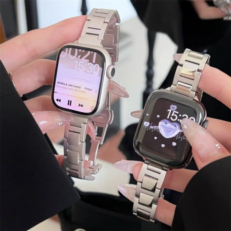 apple watch series 11 バンド ステンレス アップル ウォッチ バンド 女性 人気 guestcase