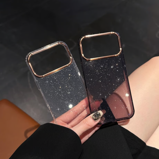 iphone17/17proケース キラキラ iphone ケース 透明 かわいい guestcase