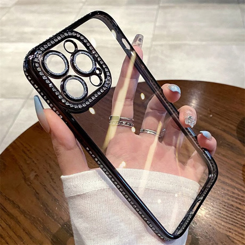 iPhone17/17pro ケース かわいい キラキラ iphoneケース 人気 おしゃれ カメラまで保護 guestcase