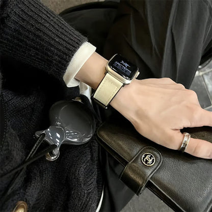 「男女兼用」apple watch series 11 バンド マグネット アップル ウォッチ バンド 革+シリコン guestcase