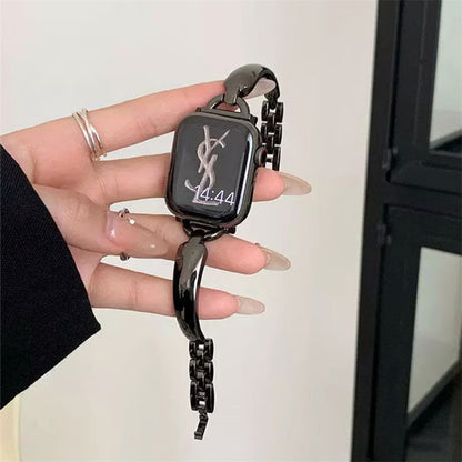 アップルウォッチ バンド 女性 人気 apple watch バンド ブレスレット guestcase ブラック 38/40/41/42(Series10/11)mm