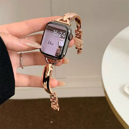 アップルウォッチ バンド 女性 人気 apple watch バンド ブレスレット guestcase ピンクゴールド 38/40/41/42(Series10/11)mm