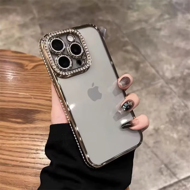 iPhone17/17pro ケース かわいい キラキラ iphoneケース 人気 おしゃれ カメラまで保護 guestcase