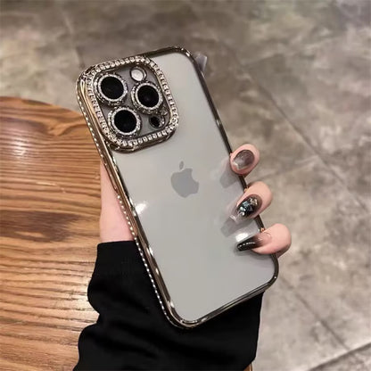 iPhone17/17pro ケース かわいい キラキラ iphoneケース 人気 おしゃれ カメラまで保護 guestcase