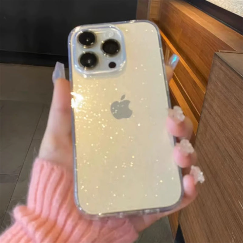 iphone ケース 透明 可愛い iphone17/17pro/16pro ケース キラキラ iphoneケース クリア おしゃれ guestcase