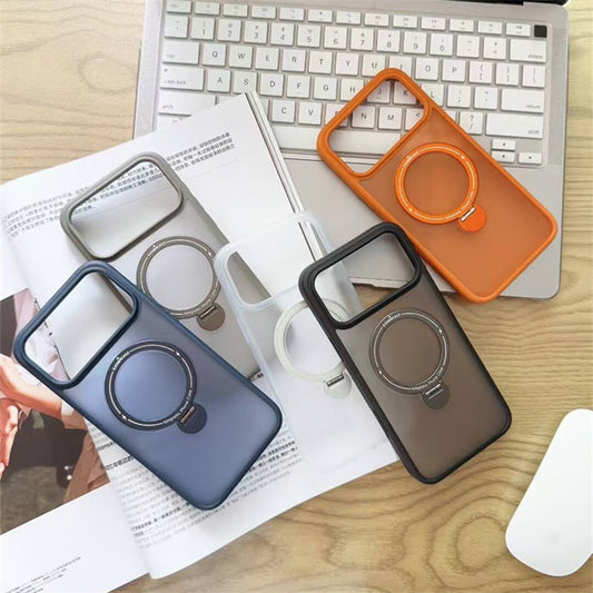 マジックリングiPhone17pro/17airケース かわいい カメラ保護 マグスタンドiPhoneクリアケース カラフル おしゃれ GETCASE