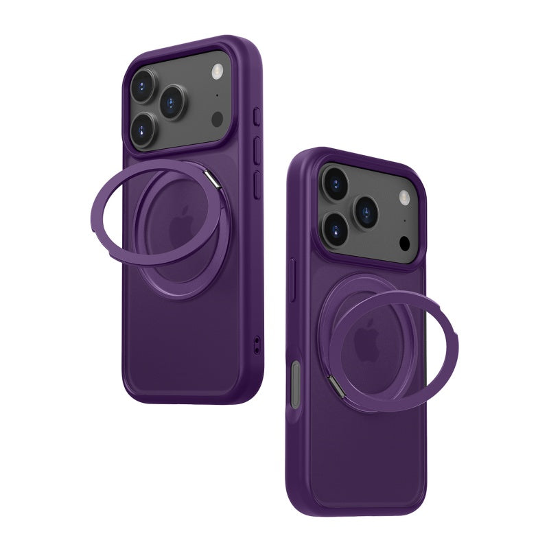 サラサラ感iPhone半透明ケース 滑り止め指紋防止 シンプルiPhone17/17proケース マグセーフ充電 GETCASE