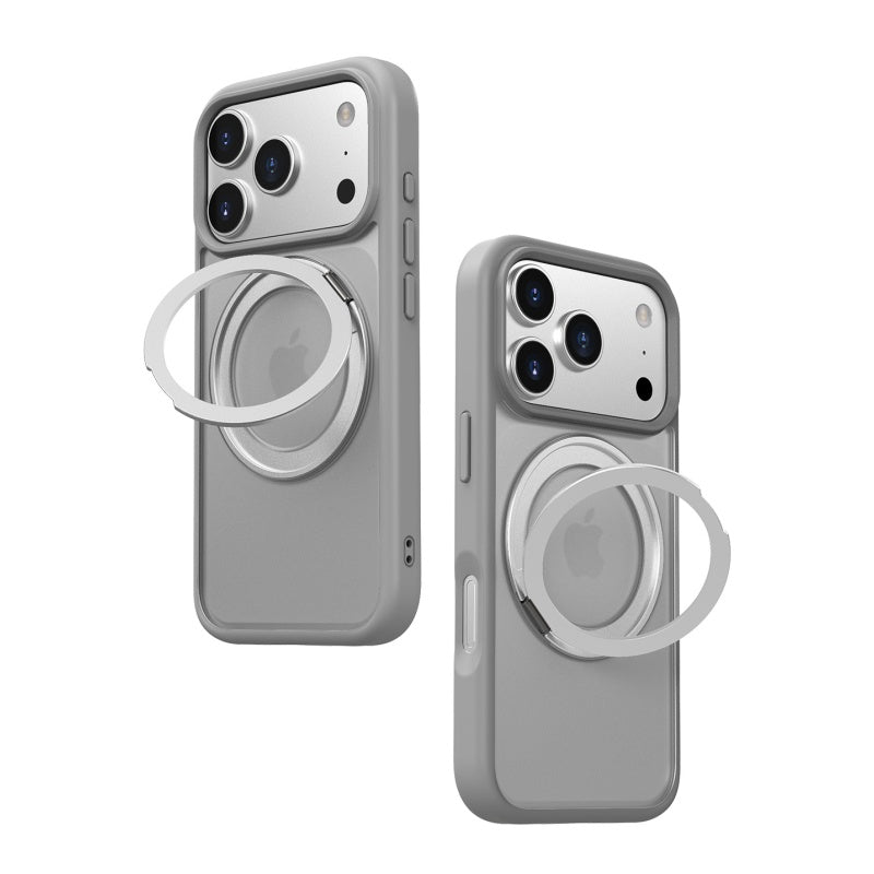 サラサラ感iPhone半透明ケース 滑り止め指紋防止 シンプルiPhone17/17proケース マグセーフ充電 GETCASE