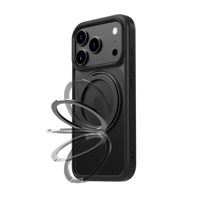 サラサラ感iPhone半透明ケース 滑り止め指紋防止 シンプルiPhone17/17proケース マグセーフ充電 GETCASE